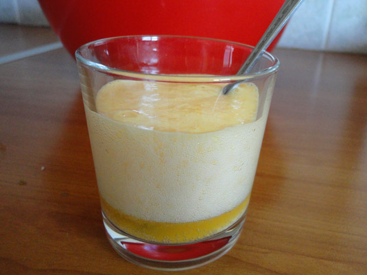 χυμός πορτοκαλιού και σόδα