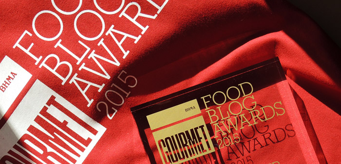 food blog awards βραβειο